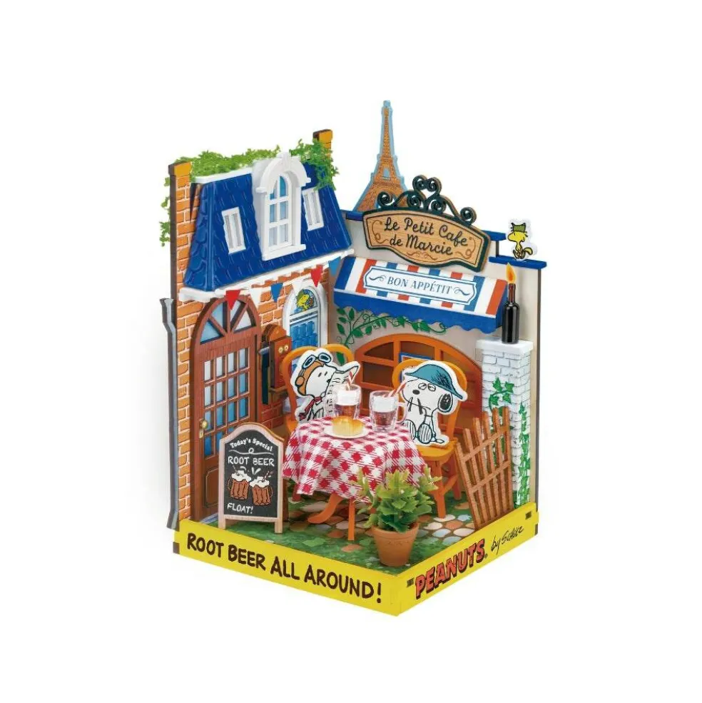 Le Petit Cafe with Snoopy & Spike - DIY Miniature House Kit