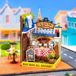 Le Petit Cafe with Snoopy & Spike - DIY Miniature House Kit