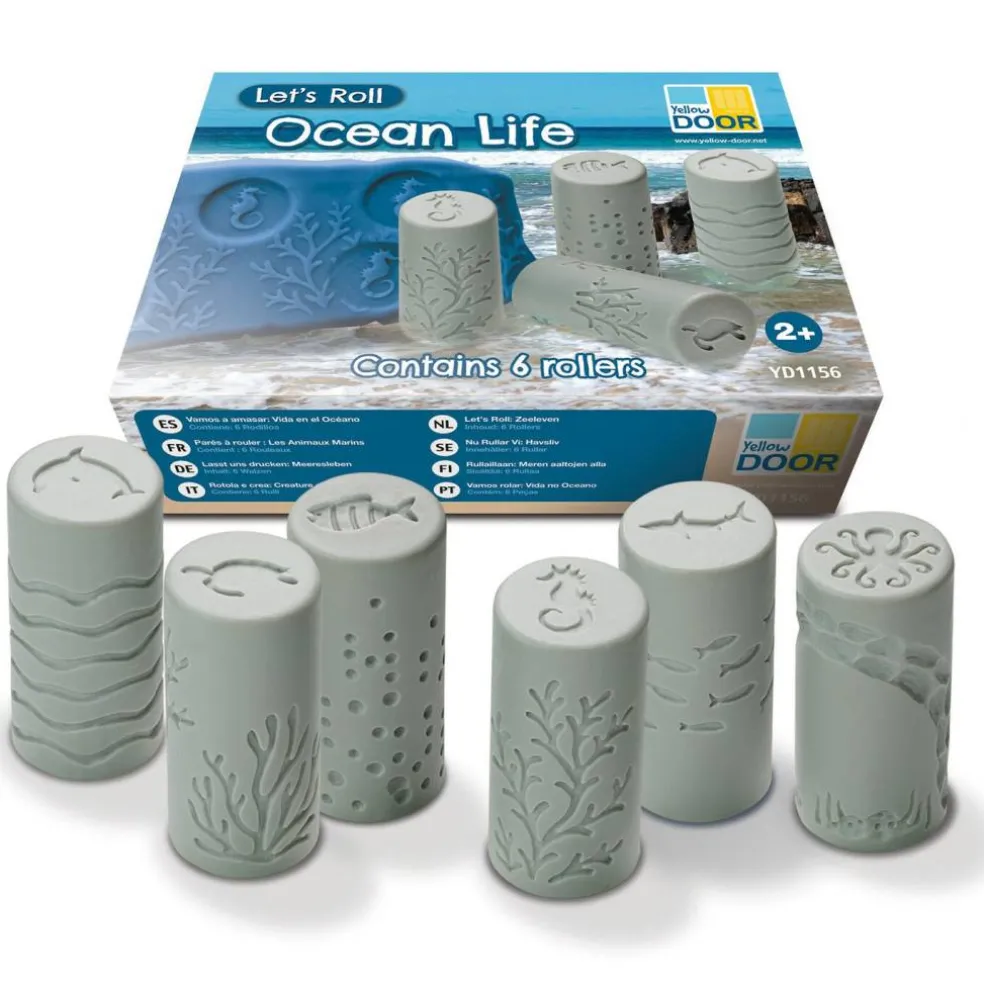Let's Roll, Ocean Life Rollers, Set of 6