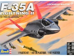 Level 4 Model Kit Lockheed Martin F-35A Lightning II Aircraft 1/72 Scale Model by Revell
