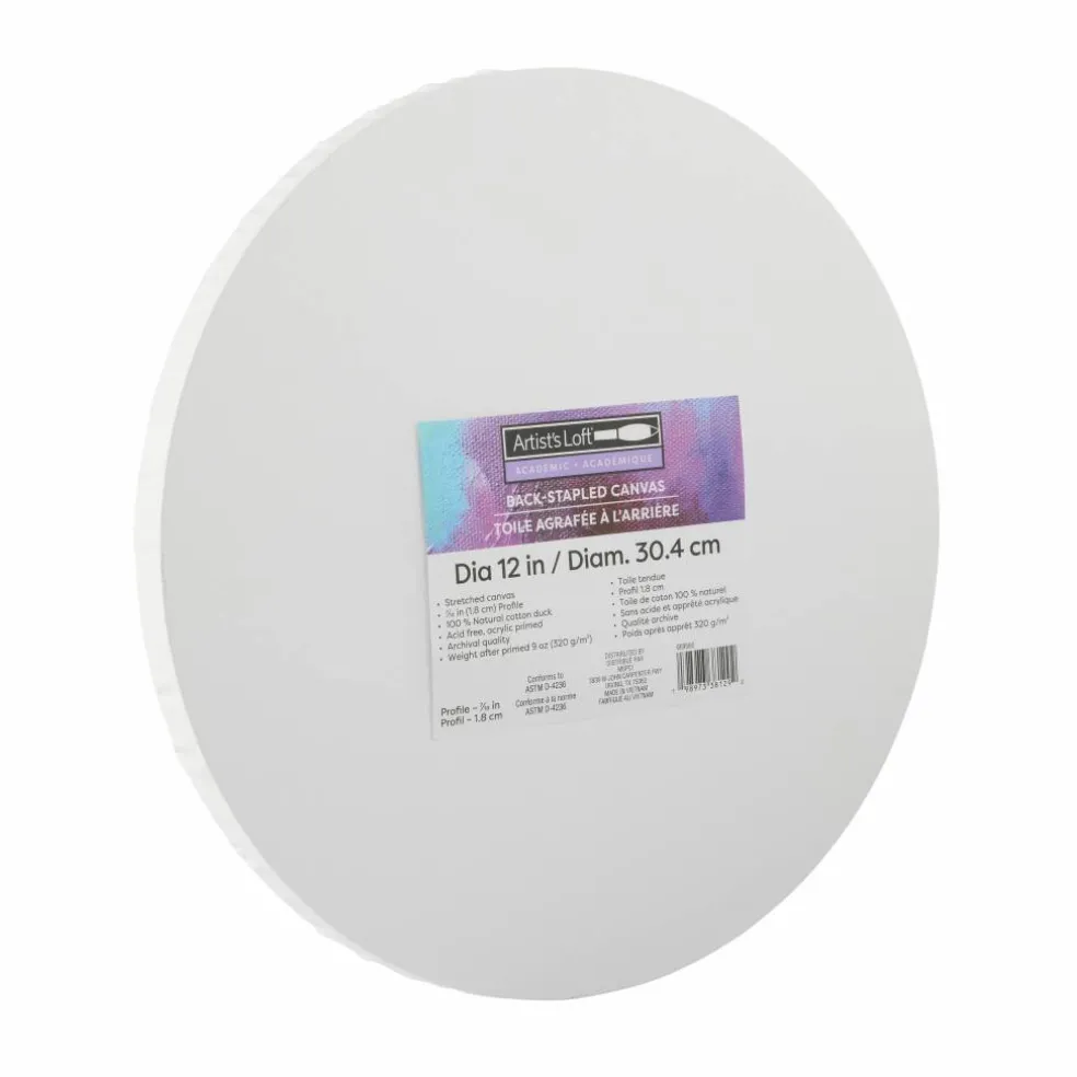 Level 1 Round Traditional Profile Canvas by Artist's Loft™