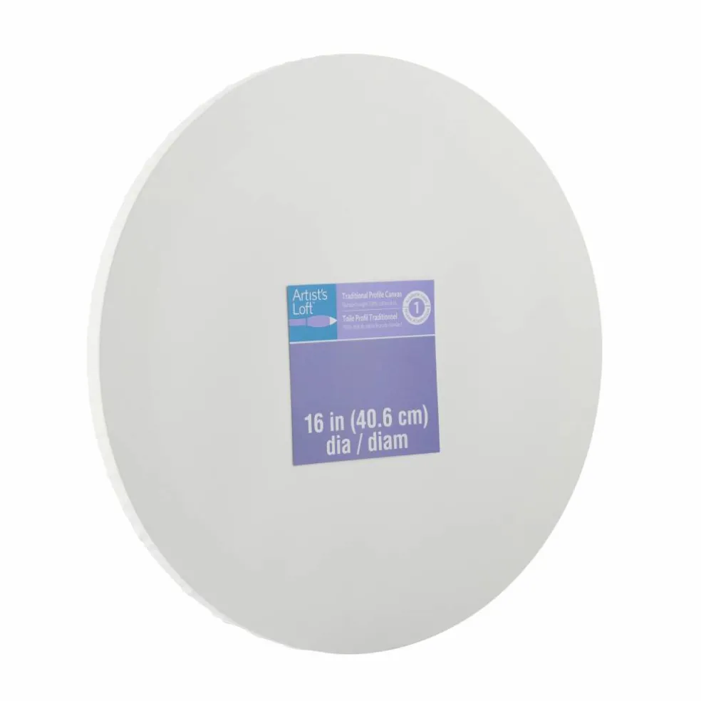 Level 1 Round Traditional Profile Canvas by Artist's Loft™