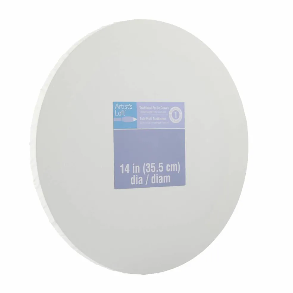 Level 1 Round Traditional Profile Canvas by Artist's Loft™