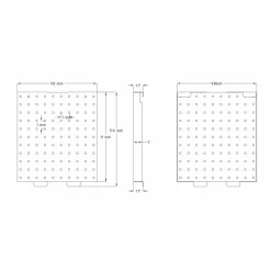 Lexington Cart Pegboards by Simply Tidy™