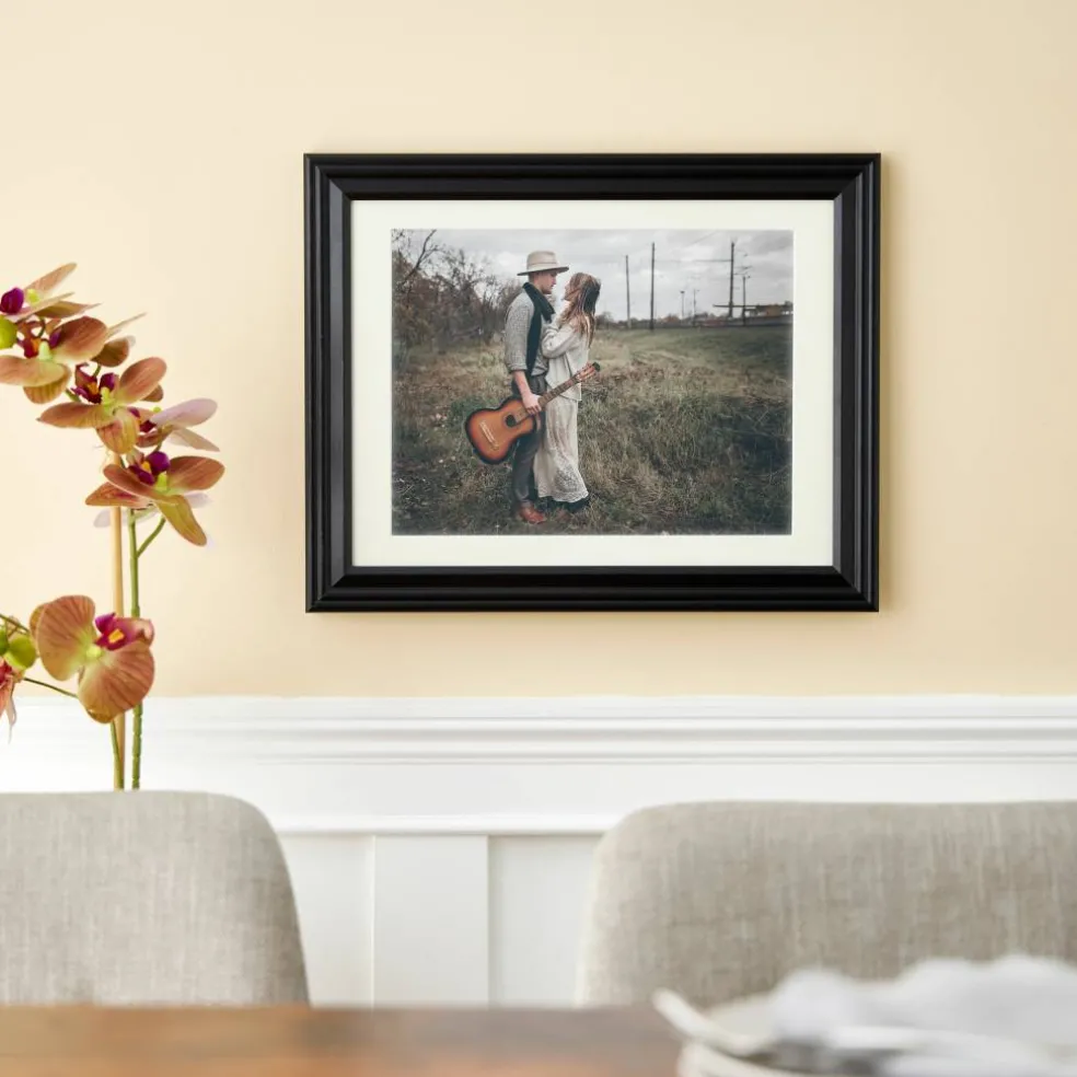 Lifestyles™ Black Frame With Mat by Studio Décor®