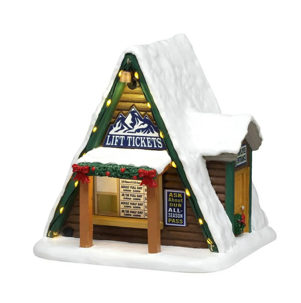 Lift Ticket Booth - Lemax Vail Village