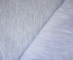 Light Blue-White Spence Bryson Texture Slub Irish Linen Woven Fabric By the Yard