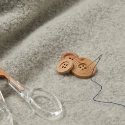 Light Brown Wooden Buttons by Loops & Threads®