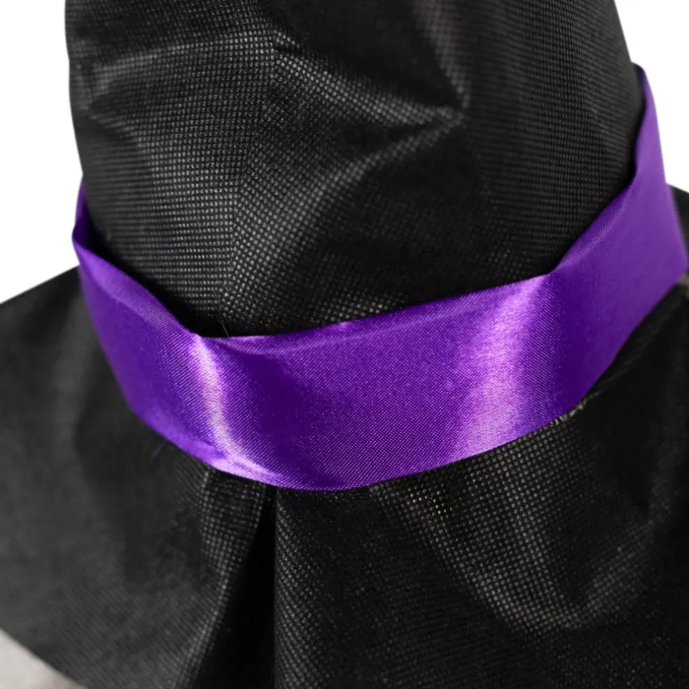 26" Lighted Fortune Telling Witch Halloween Decoration
