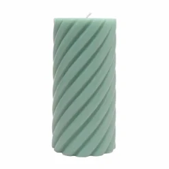 Lightly Fragranced Twist Pillar Candle by Ashland®