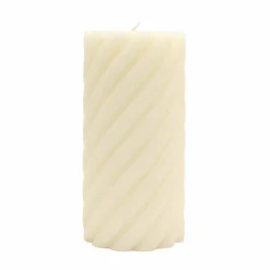 Lightly Fragranced Twist Pillar Candle by Ashland®