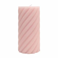 Lightly Fragranced Twist Pillar Candle by Ashland®