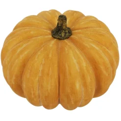 13" Light Orange Decorative Pumpkin by Ashland®