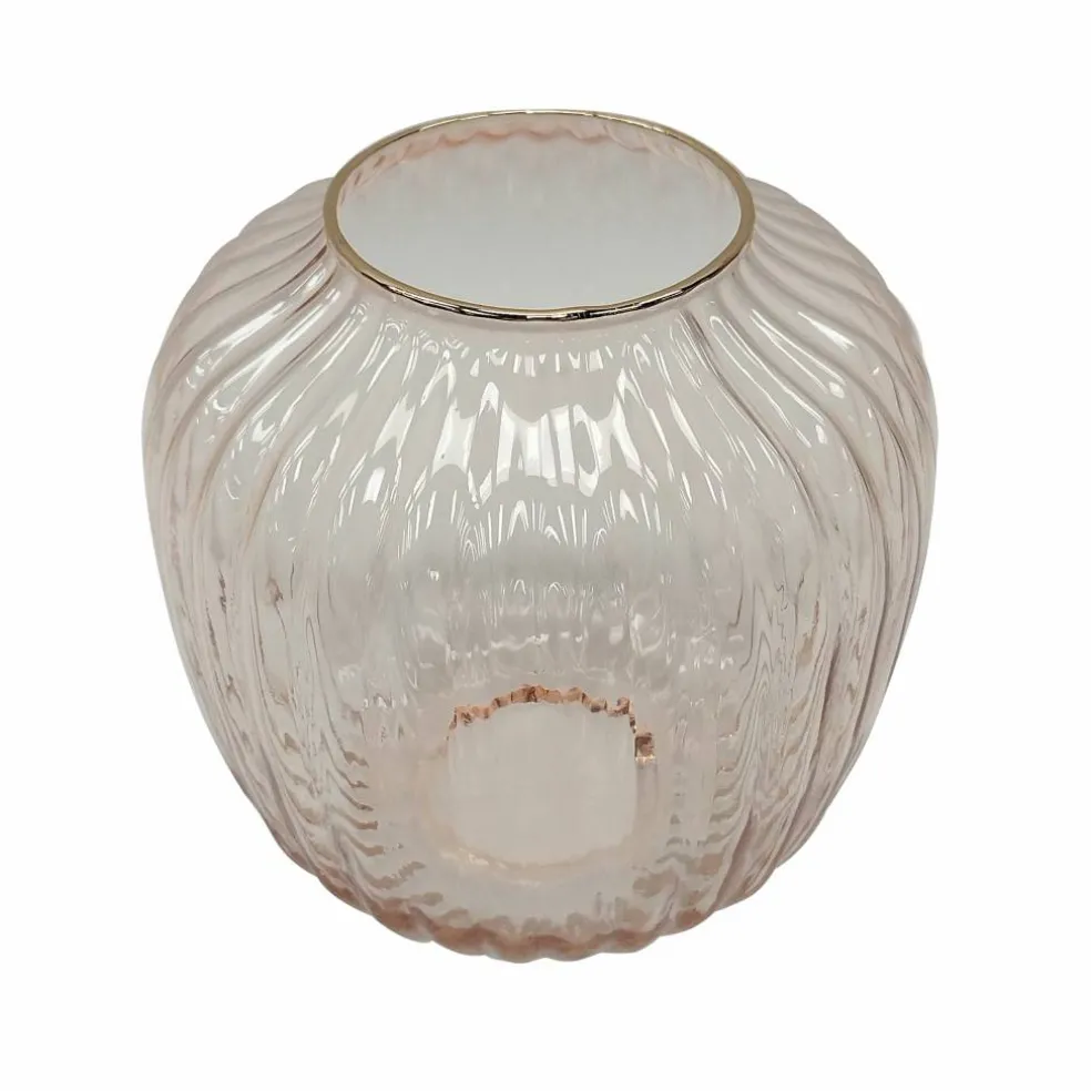9.75" Light Pink Glass Vase by Ashland®