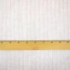 Light Pink-White Spence Bryson Stripe Irish Linen Slub Woven Fabric By the Yard
