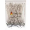 Light Soy Wax Candle Wicks,Cotton and Paper Interwoven core,8" 100 pcs