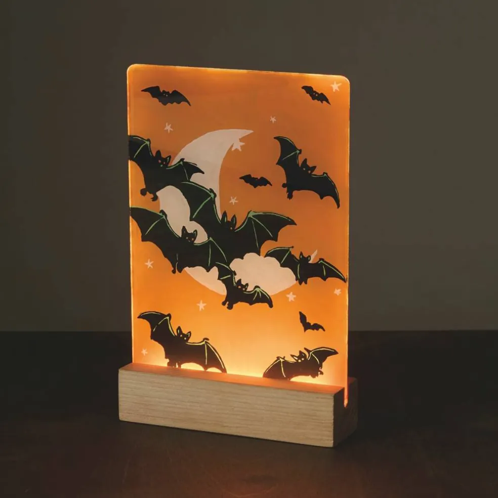 Light Up Bats Paint-by-Number Acrylic Surface Kit by Artist's Loft®