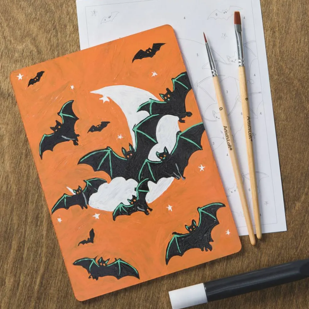 Light Up Bats Paint-by-Number Acrylic Surface Kit by Artist's Loft®