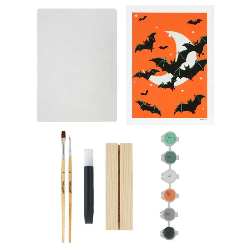 Light Up Bats Paint-by-Number Acrylic Surface Kit by Artist's Loft®