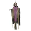 Light Up Hanging Skeletal Reaper 6 Ft Halloween Decoration
