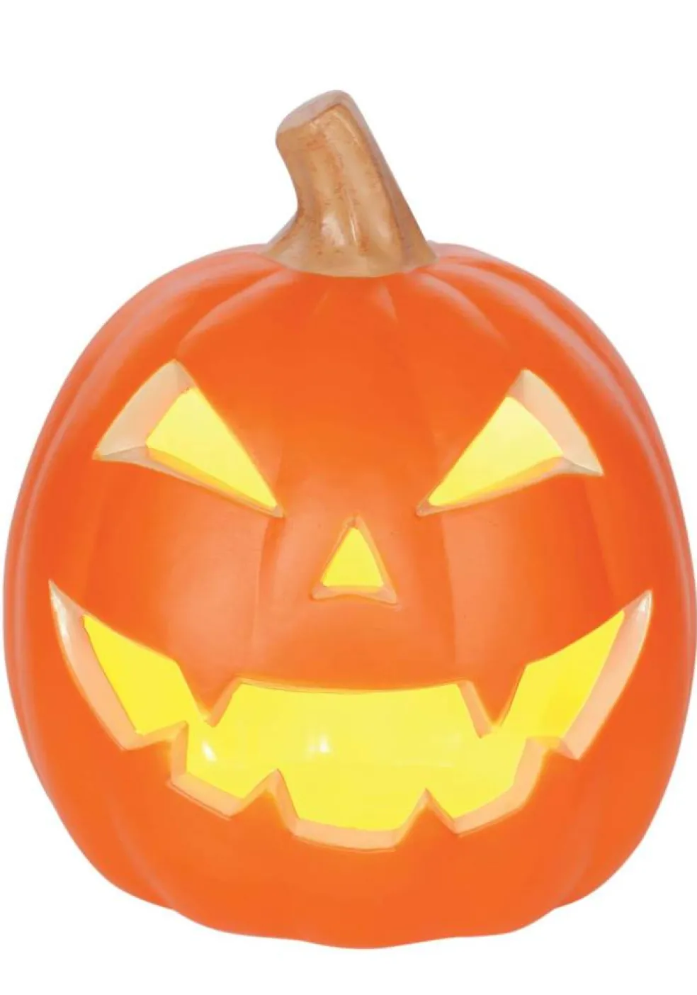 9" Light Up Jack O' Lantern Decoration