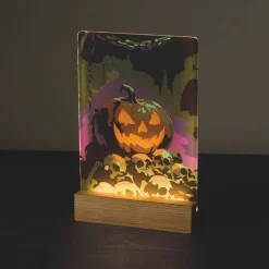 Light Up Jack-o'-Lantern Paint-by-Number Acrylic Surface Kit by Artist's Loft®