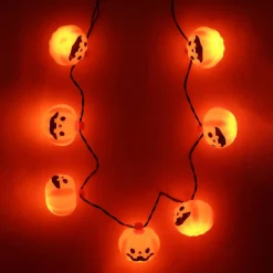 Light-Up Orange Jack-o'-Lantern Necklace by Creatology™