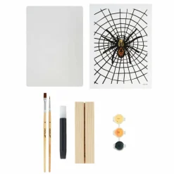Light Up Spider Paint-by-Number Acrylic Surface Kit by Artist's Loft®