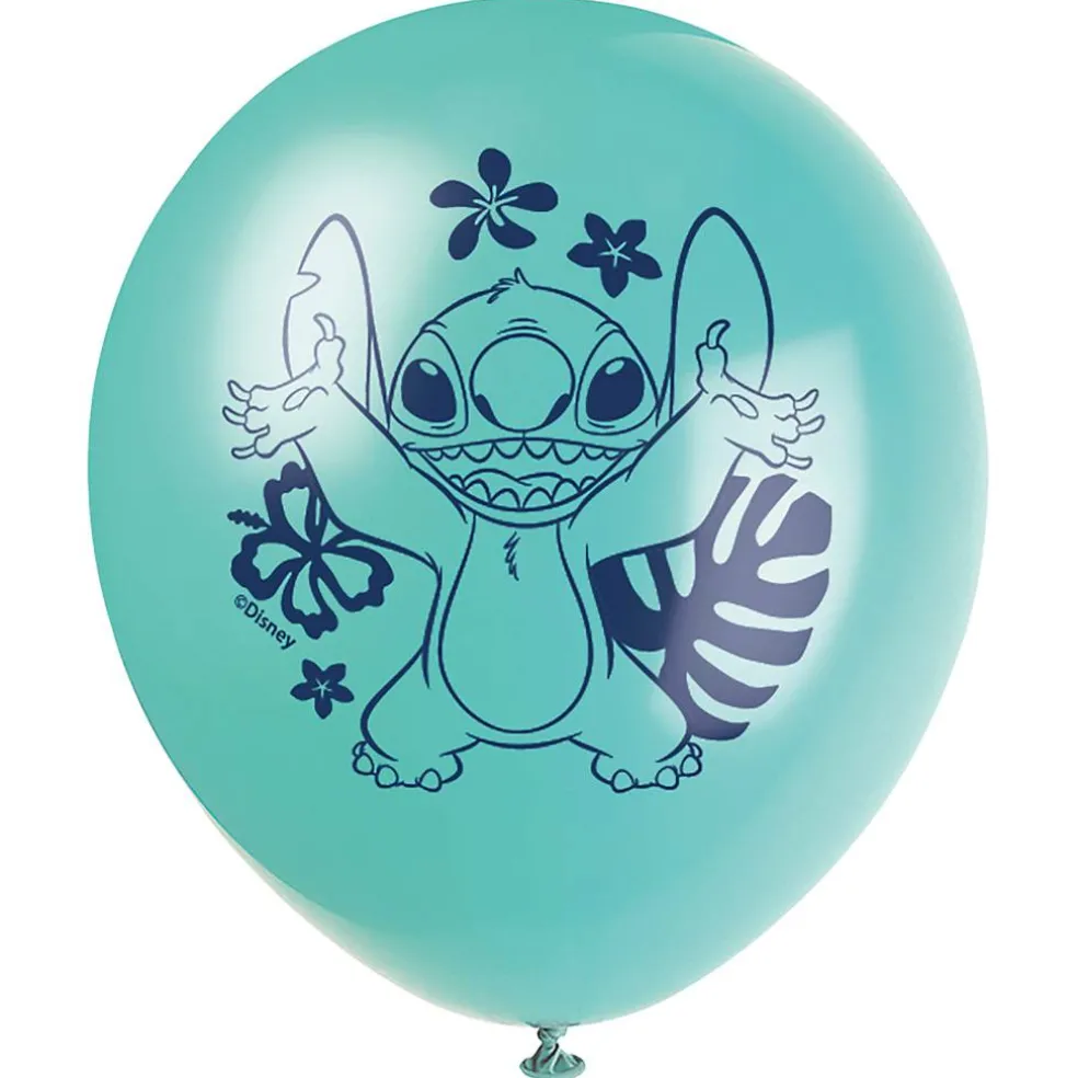 12" Lilo and Stitch Latex Balloons, 8ct.