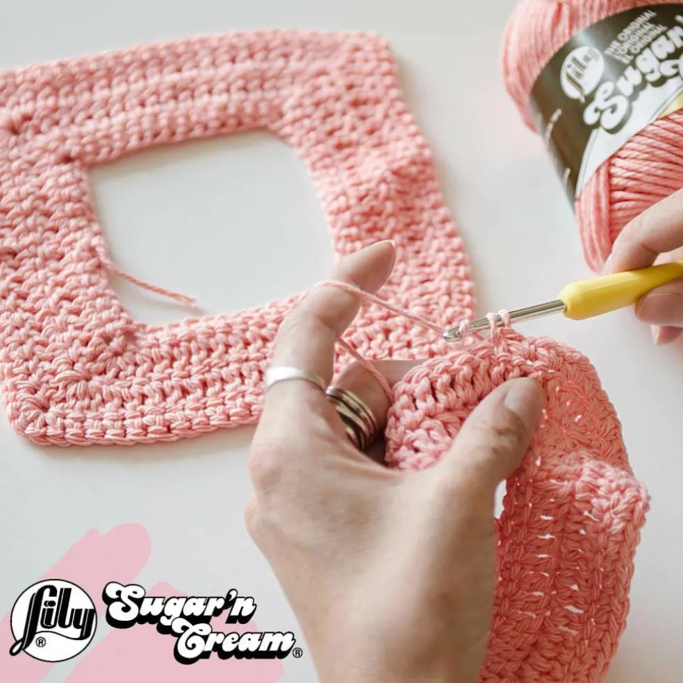 Lily® Sugar 'n Cream® Solid Yarn