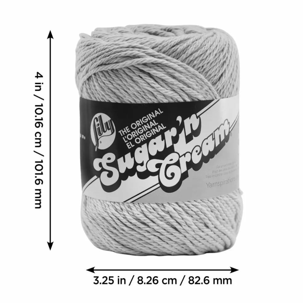 Lily® Sugar 'n Cream® Solid Yarn
