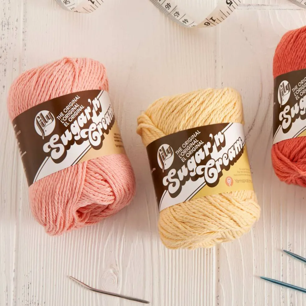 Lily® Sugar 'n Cream® Solid Yarn