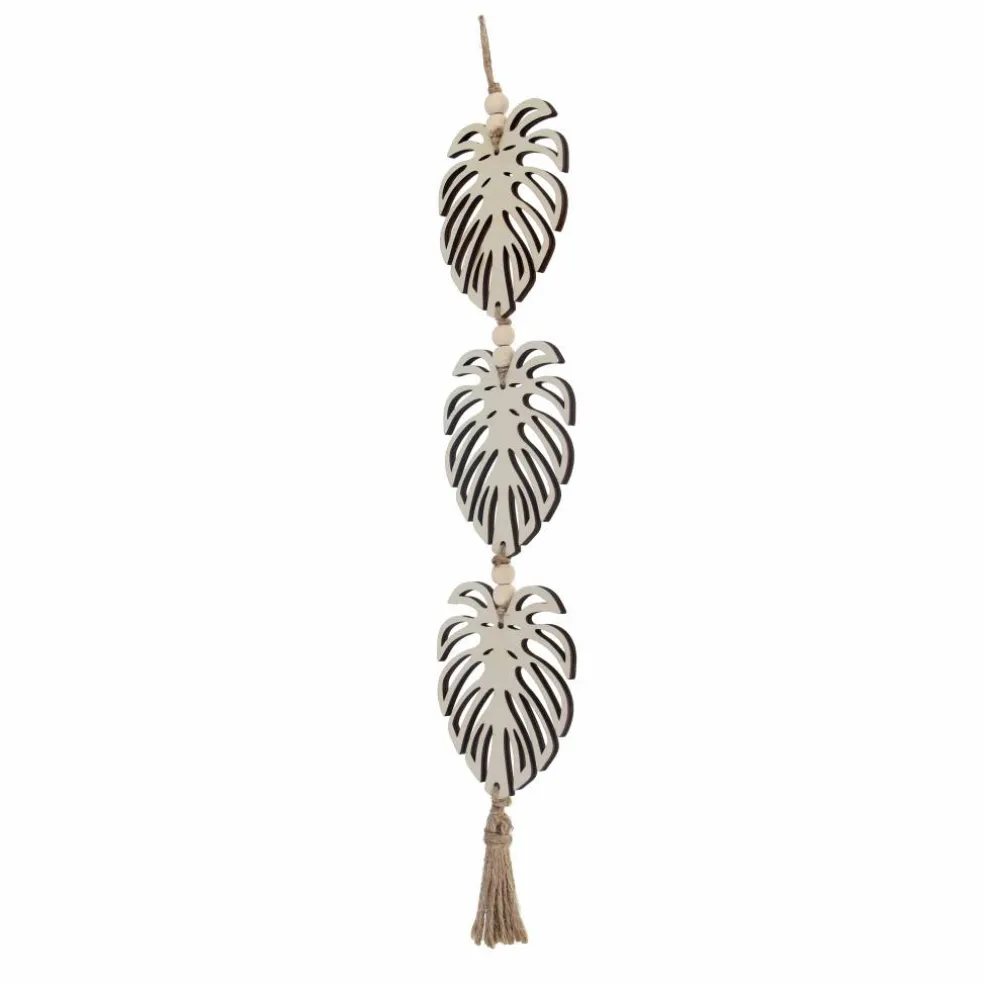 19" Linear Tropical Leaves DIY Plywood Wall Décor by Make Market®
