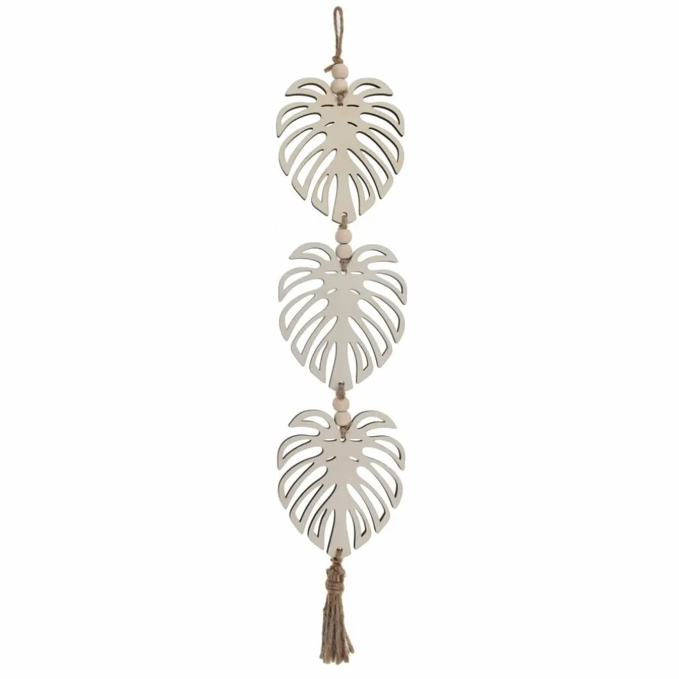 19" Linear Tropical Leaves DIY Plywood Wall Décor by Make Market®