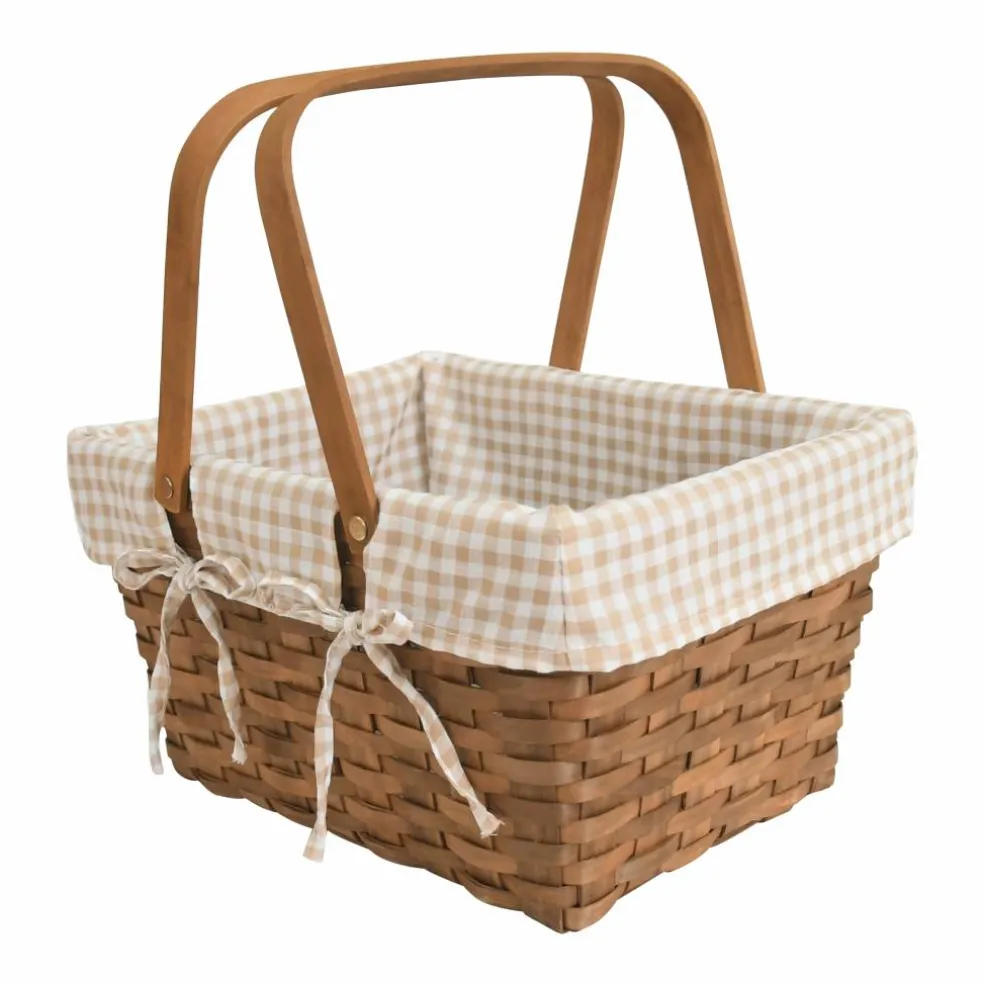 Lined Picnic Basket by Ashland®