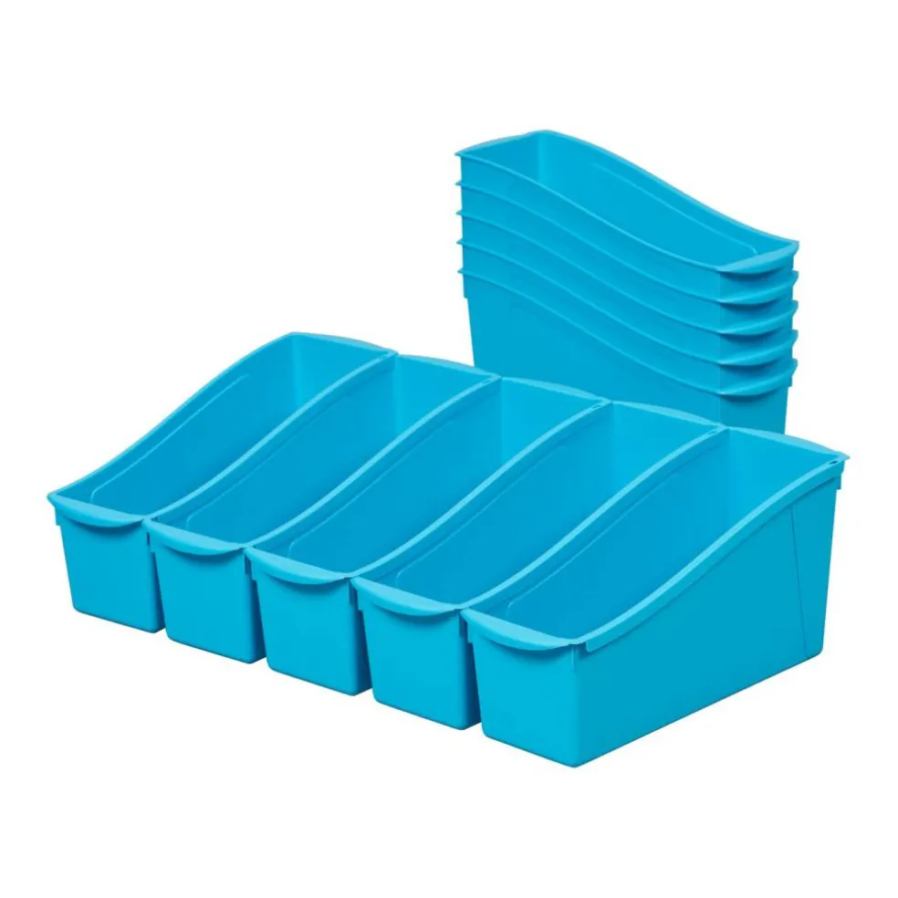 Linking Book Bins, Colorful Connecting Storage