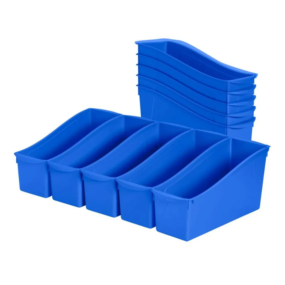 Linking Book Bins, Colorful Connecting Storage