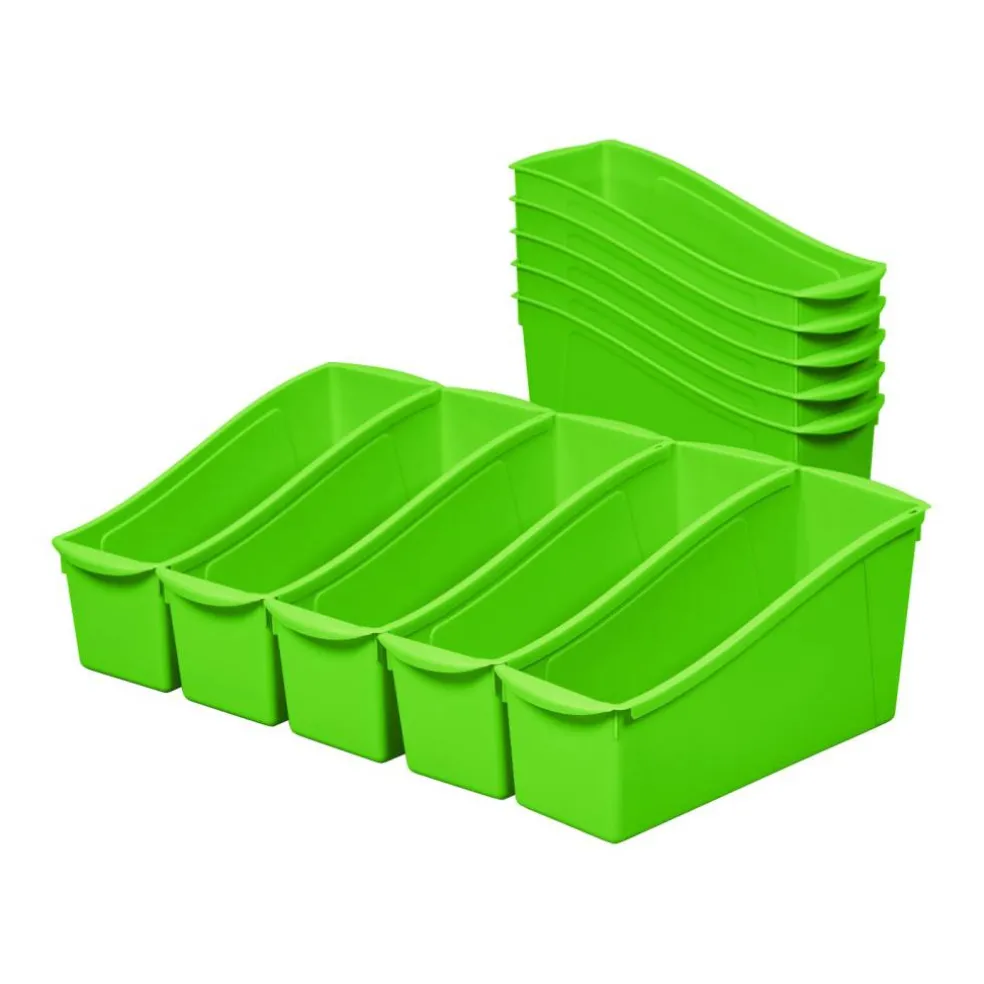 Linking Book Bins, Colorful Connecting Storage