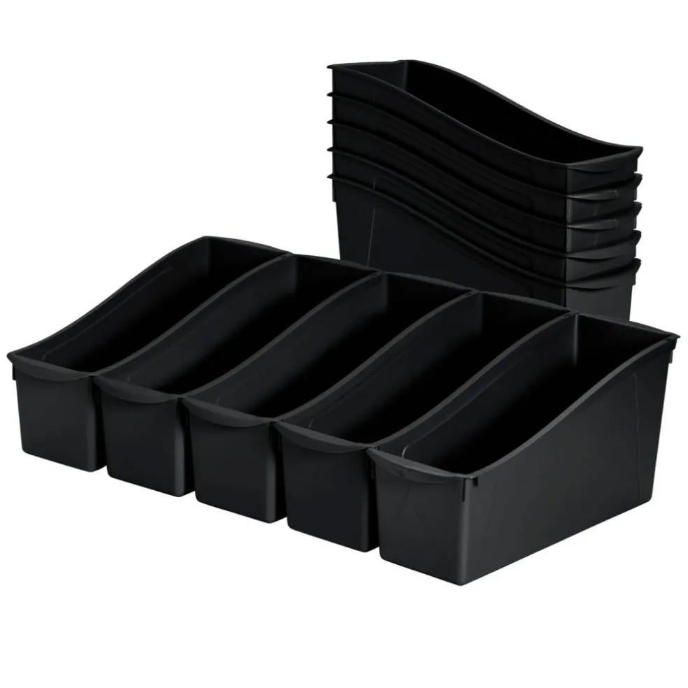 Linking Book Bins, Colorful Connecting Storage
