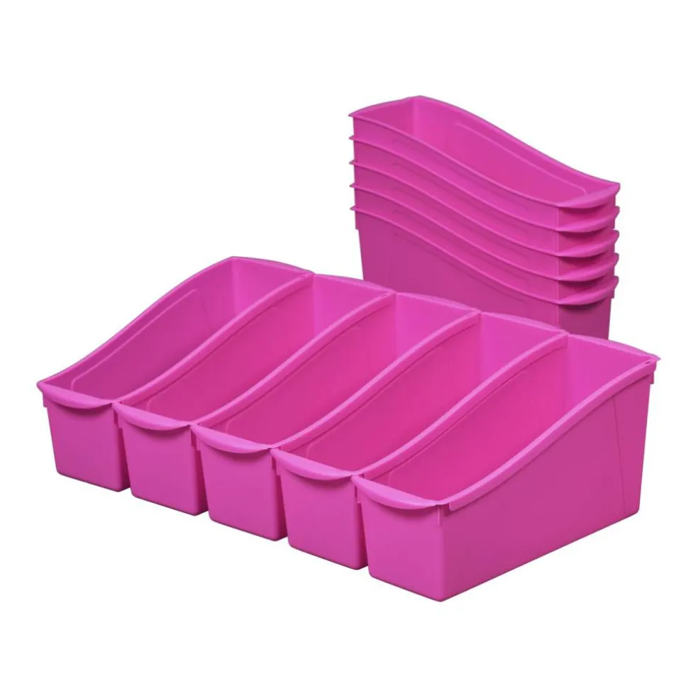 Linking Book Bins, Colorful Connecting Storage