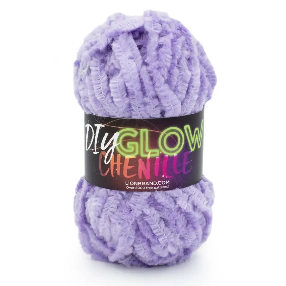 Lion Brand® DIY Glow Chenille Yarn