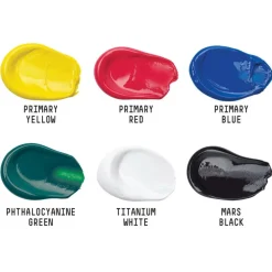 Liquitex® BASICS® Acrylic  6 Color Introductory Paint Set