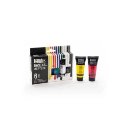 Liquitex® BASICS® Acrylic 6 Color Introductory Paint Set