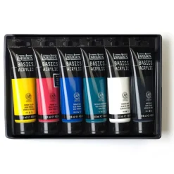 Liquitex® BASICS® Acrylic 6 Color Starter Paint Set