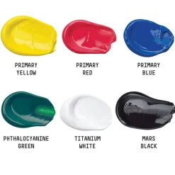 Liquitex® BASICS® Acrylic 6 Color Starter Paint Set