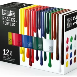 Liquitex® BASICS® Acrylic 12 Color Paint Set