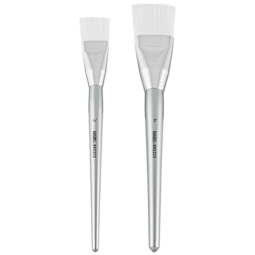 Liquitex® BASICS® Large Scale Flat Brush Set