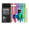 Liquitex® BASICS® Metallic 6 Color Acrylic Paint Set