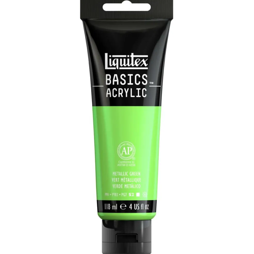 Liquitex® BASICS® 4oz. Metallic Acrylic Paint