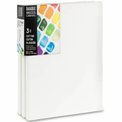 Liquitex® BASICS® 3 Pack Cotton Canvas Pack